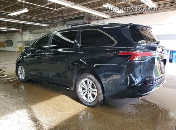 5TDESKFC5NS062804 2022 TOYOTA SIENNA Black Trasero izquierdo