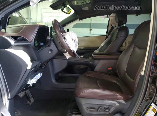 5TDESKFC5NS062804 2022 TOYOTA SIENNA Black Vista interior delantera