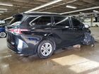 2022 Toyota Sienna Platinum 7-passenger Black vin: 5TDESKFC5NS062804 Damage: Right Front Tire, Worn, Replacement Required