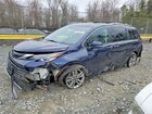 2021 Toyota Sienna Platinum 7-passenger Blue vin: 5TDESKFCXMS038609