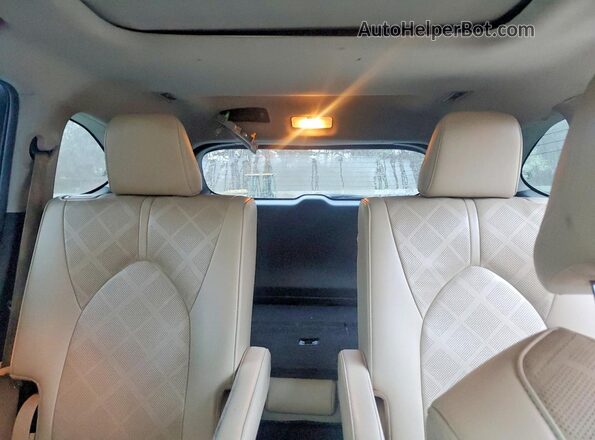 5TDFZRAH0MS082680 2021 TOYOTA HIGHLANDER Black Հետևի նստատեղերի տեսք