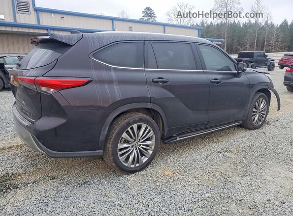 5TDFZRAH0MS082680 2021 TOYOTA HIGHLANDER Black Հետևի աջ