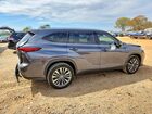 2020 Toyota Highlander Platinum Серый vin: 5TDFZRAH8LS030275