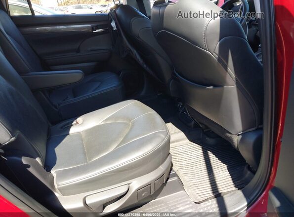 5TDFZRBH5LS023198 2020 TOYOTA HIGHLANDER Красный Вид наклейки с VIN-кодом