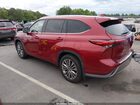 2020 Toyota Highlander Platinum Red vin: 5TDFZRBH7LS040083