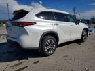 2022 Toyota Highlander Xle White vin: 5TDGZRBH3NS595264