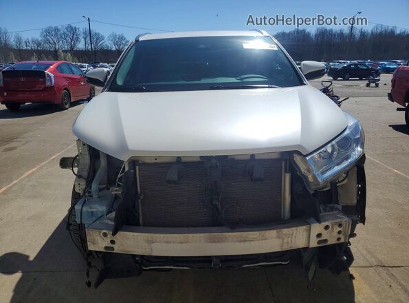 5TDJZRFH2JS539181 2018 TOYOTA LE White წინა ხედი