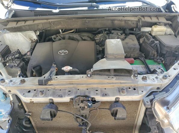 5TDJZRFH2JS539181 2018 TOYOTA LE White ძრავის განყოფილების ხედი
