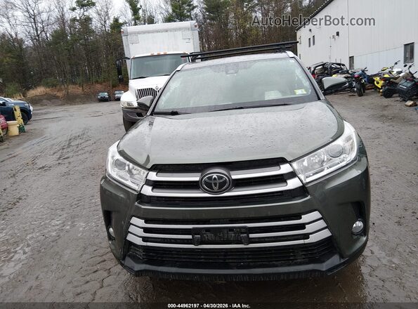 5TDJZRFH2JS871086 2018 TOYOTA LE Green წინა ხედი