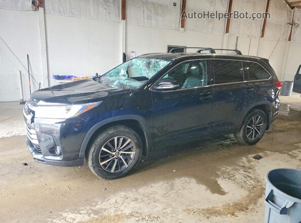 5TDJZRFH3JS539111 2018 TOYOTA LE Black წინა მარცხენა ხედი სამი მეოთხედიდან