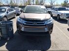 2017 Toyota Highlander Xle Brown vin: 5TDJZRFH4HS367780