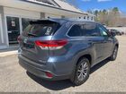 2018 Toyota Highlander Xle Синий vin: 5TDJZRFH5JS862429