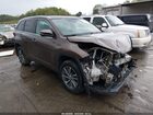 2018 Toyota Highlander Xle Brown vin: 5TDJZRFH7JS866546
