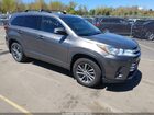 2018 Toyota Highlander Xle Gray vin: 5TDJZRFH9JS486897