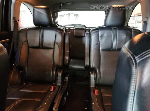 5TDJZRFH9JS800371 2018 TOYOTA HIGHLANDER Black Vista de los asientos traseros