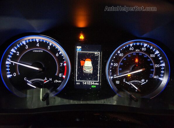5TDJZRFH9JS800371 2018 TOYOTA HIGHLANDER Black Vista del cuadro de instrumentos