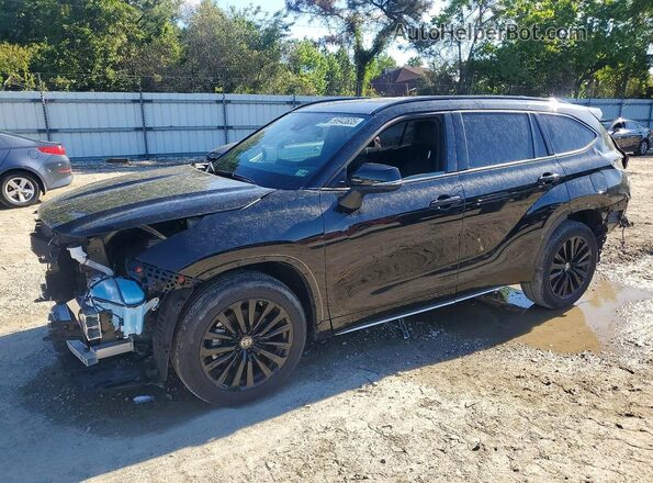 5TDKDRAH1PS508622 2023 TOYOTA HIGHLANDER Black Przód lewy