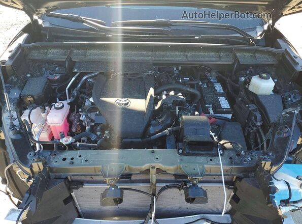 5TDKDRAH1PS508622 2023 TOYOTA HIGHLANDER Black Widok komory silnika