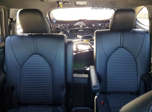 5TDKDRAH1PS508622 2023 TOYOTA HIGHLANDER Black Widok tylnych siedzeń