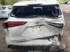 2023 Toyota Highlander Xle White vin: 5TDKDRAH7PS017536