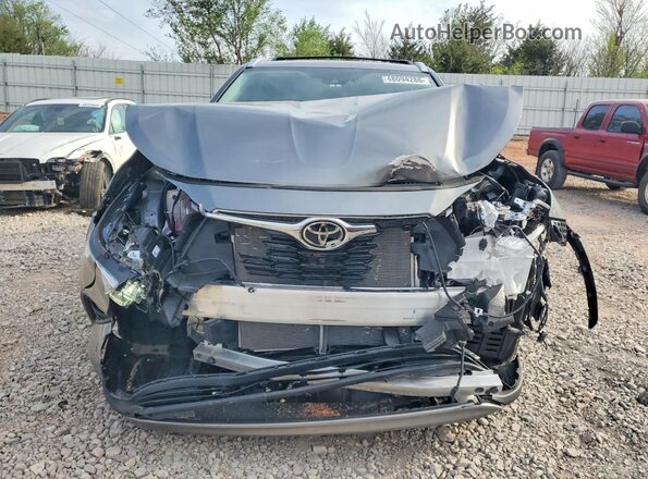 5TDKDRBH0SS583254 2025 TOYOTA HIGHLANDER Серебряный Вид спереди