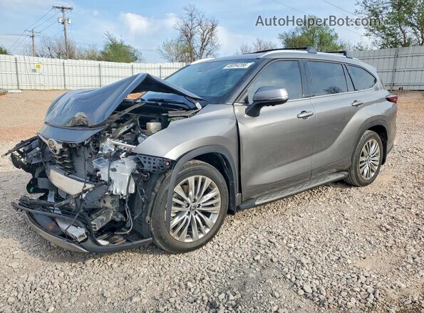 5TDKDRBH0SS583254 2025 TOYOTA HIGHLANDER Серебряный Передняя левая четверть
