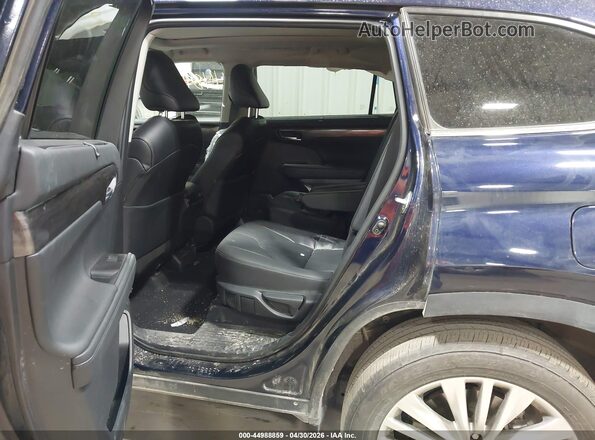 5TDKDRBH4SS578266 2025 TOYOTA HIGHLANDER Blue Widok naklejki z numerem VIN