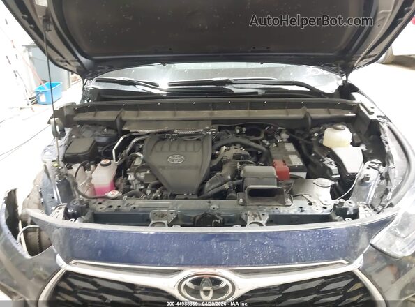 5TDKDRBH4SS578266 2025 TOYOTA HIGHLANDER Blue Widok z tyłu