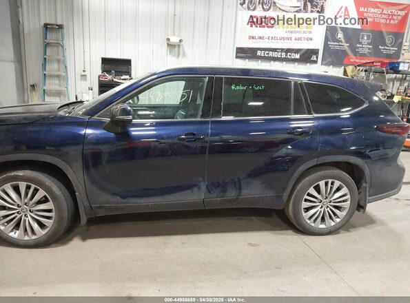 5TDKDRBH4SS578266 2025 TOYOTA HIGHLANDER Blue 