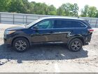 2016 Toyota Highlander Xle V6 Черный vin: 5TDKKRFH7GS504489