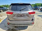 2018 Toyota Highlander Xle Серый vin: 5TDKZRFH1JS265475