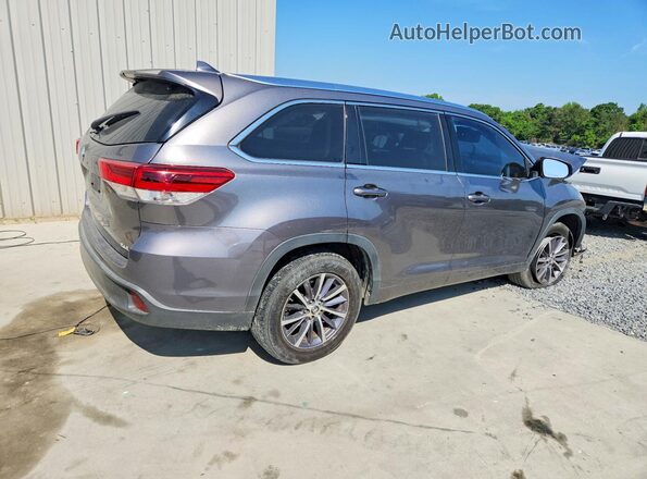 5TDKZRFH1JS265475 2018 TOYOTA LE Серый Задняя правая четверть