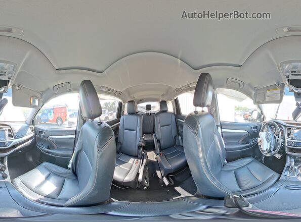 5TDKZRFH1JS265475 2018 TOYOTA LE Серый Панорамный вид салона 360°