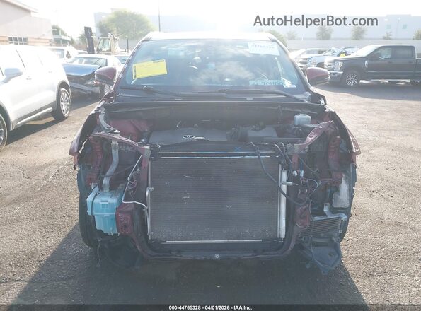 5TDKZRFH2JS548001 2018 TOYOTA HIGHLANDER Бордовый Вид спереди