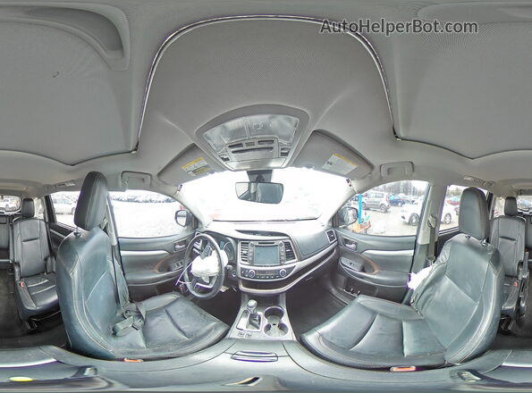 5TDKZRFH3KS553371 2019 TOYOTA HIGHLANDER Черный 