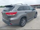 2018 Toyota Highlander Xle Серый vin: 5TDKZRFH6JS271370