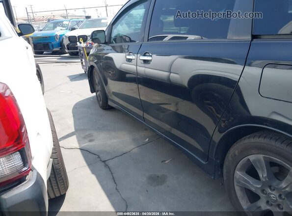 5TDXK3DC0GS731968 2016 TOYOTA SIENNA Black Widok wnętrza 360 stopni