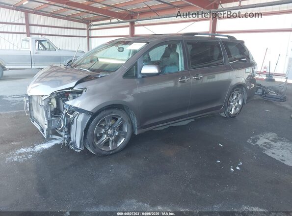 5TDXK3DC3GS710175 2016 TOYOTA SIENNA Серый Передняя левая четверть