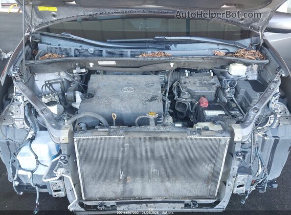 5TDXK3DC3GS710175 2016 TOYOTA SIENNA Серый Вид сзади