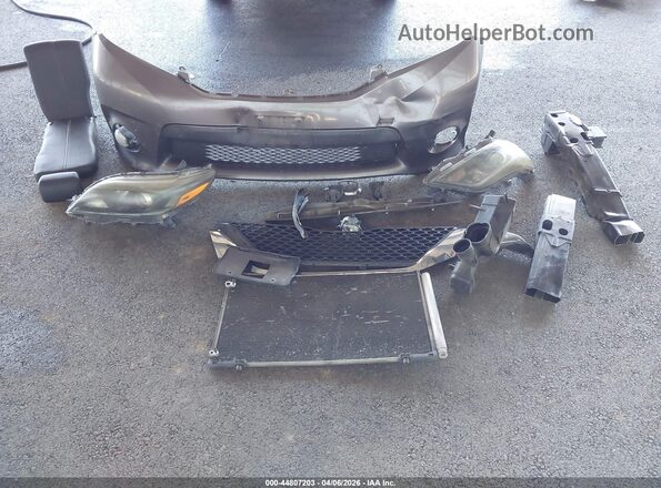 5TDXK3DC3GS710175 2016 TOYOTA SIENNA Серый Вид щитка приборов