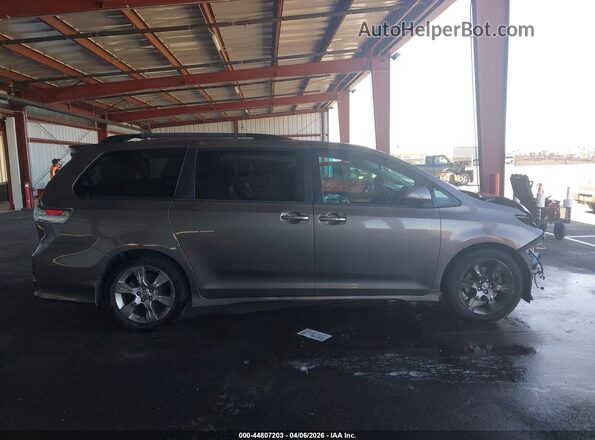 5TDXK3DC3GS710175 2016 TOYOTA SIENNA Серый Панорамный вид салона 360°