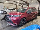 2021 Toyota Sienna Xse 7-passenger Burgundy vin: 5TDXRKEC3MS056858