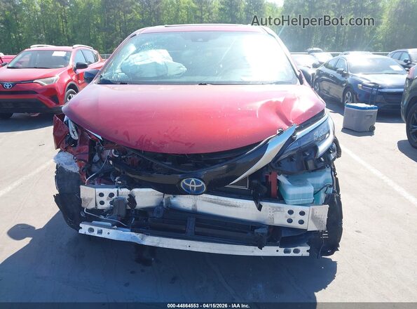 5TDXRKEC5MS016670 2021 TOYOTA SIENNA Красный Вид спереди