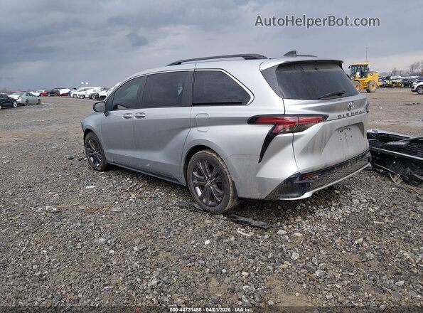 5TDXRKEC8PS170827 2023 TOYOTA SIENNA Серебряный Задняя левая четверть