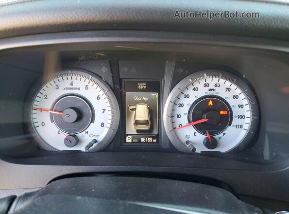 5TDXZ3DC6HS802491 2017 TOYOTA SIENNA Серый Вид щитка приборов