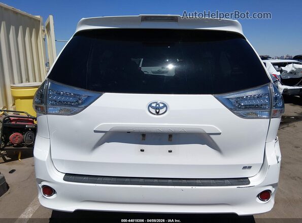 5TDXZ3DCXJS942341 2018 TOYOTA SIENNA White 