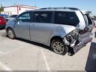 2016 Toyota Sienna Xle 8 Passenger Серебряный vin: 5TDYK3DCXGS717659