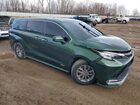 2021 Toyota Sienna Xle 8-passenger Green vin: 5TDYRKEC1MS041103