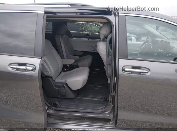 5TDYRKEC1SS227253 2025 TOYOTA LE Gray VIN կոդի պիտակի տեսք