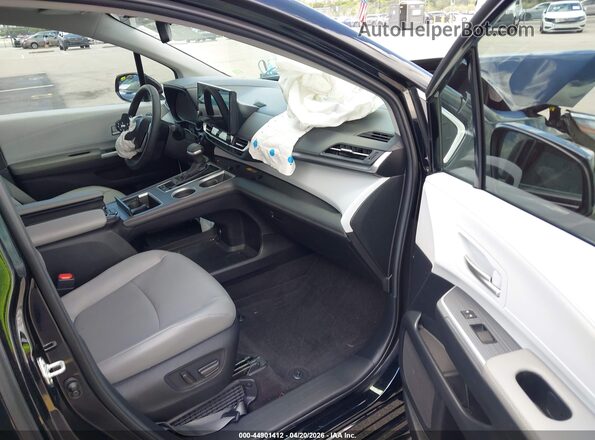 5TDYRKEC3SS277961 2025 TOYOTA LE Black Widok wnętrza z przodu